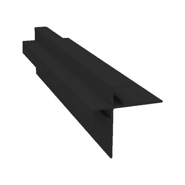 Light Trim 5/16in Panel Outside Corner V004XL | Shadow XL Collection-Midnight Black 95 (JH)