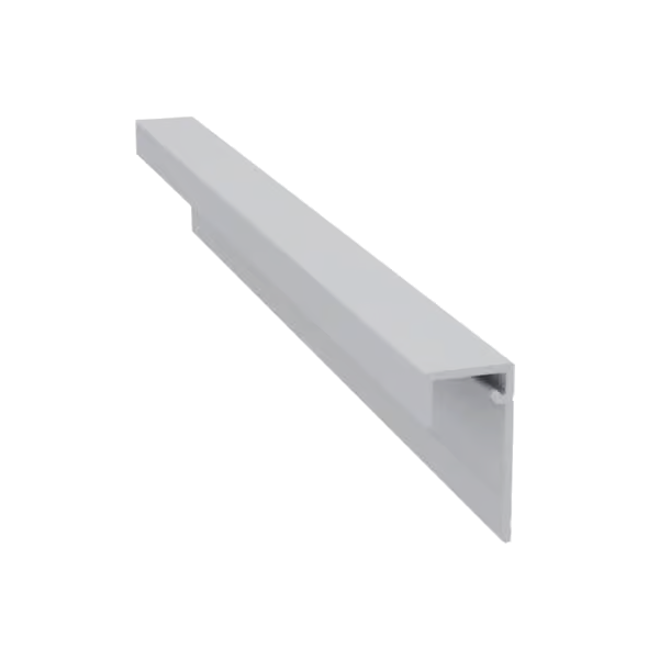 Light Trim 5/16in Panel Universal J Trim J001 | Shadow Collection-Arctic White 67 (JH)