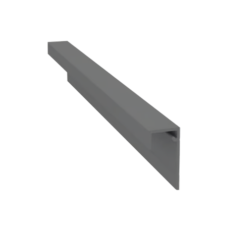 Light Trim 5/16in Panel Universal J Trim J001 | Shadow Collection-Gray Slate 51 (JH)