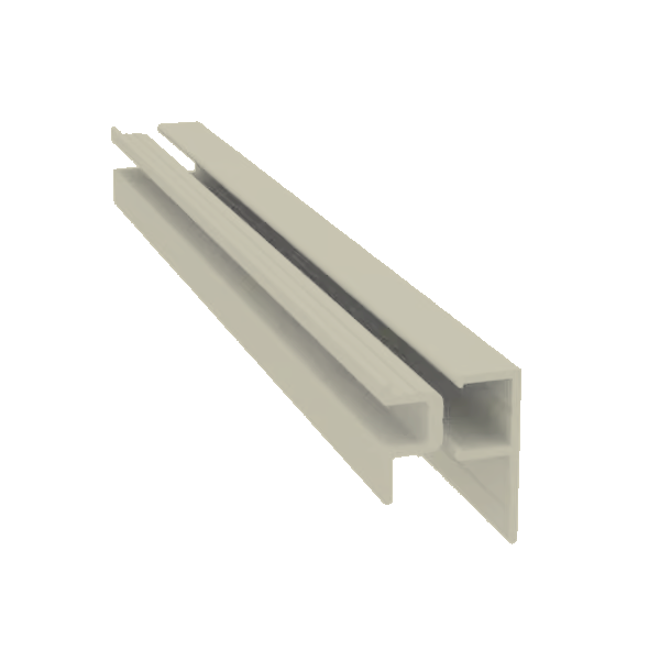 Light Trim 1/2in Panel Universal J Trim J760XL | Shadow XL Collection-Cobble Stone 75 (JH)