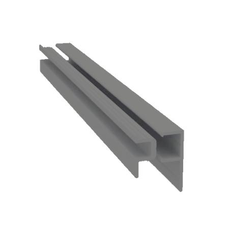 Light Trim 1/2in Panel Universal J Trim J760XL | Shadow XL Collection-Gray Slate 51 (JH)