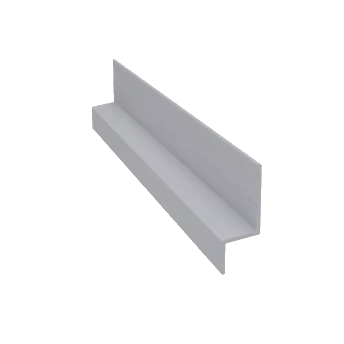 Light Trim 1/2in Panel Horizontal Trim H760XL | Shadow XL Collection-White
