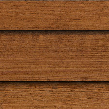 Maibec Express EM+ Genuine Wood Siding in 052 - Algonquin Amber-Brushed-Rabbeted Bevel-1 x6