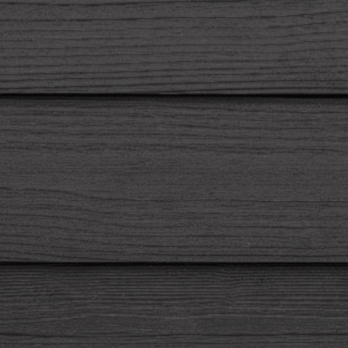 Maibec Express EM+ Genuine Wood Siding in 399 - Black-Brushed-Rabbeted Bevel-1 x6