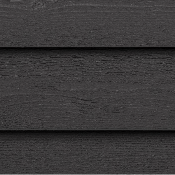 Maibec Express EM+ Genuine Wood Siding in 399 - Black-Textured-Modern-1 x6