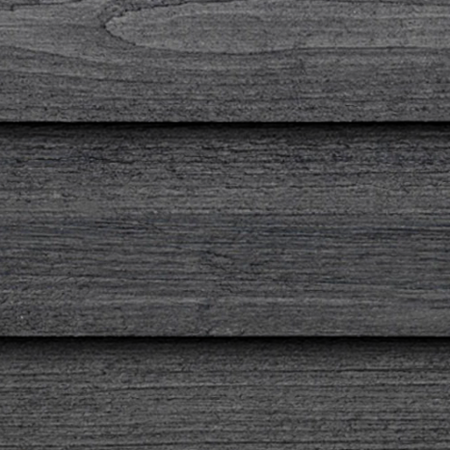 Maibec Express EM+ Genuine Wood Siding in 058 - Coastal Charcoal-Brushed-2in Trim-5/4 x 5
