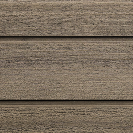 Maibec Express EM+ Genuine Wood Siding in 062 - Meadow Greige-Brushed-2in Trim-5/4 x 4