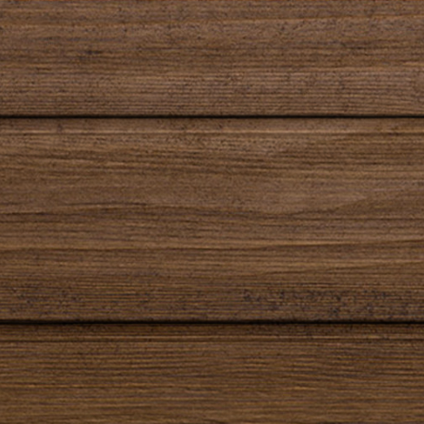 Maibec Express EM+ Genuine Wood Siding in 053 - Muskoka Brown-Brushed-Modern-1 x6