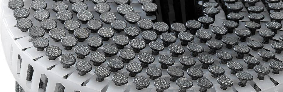 Maibec Not Stained Coil Nails-Box of 16 coils