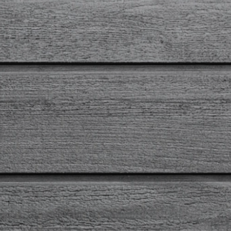 Maibec Express EM+ Genuine Wood Siding in 059 - Ocean Spray Silver-Brushed-2in Trim-5/4 x 4