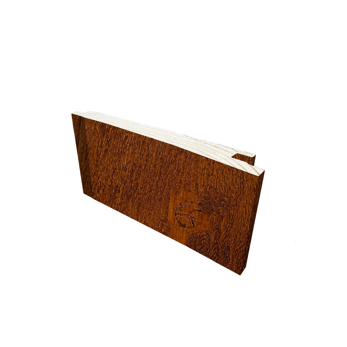 Maibec Siding EM+ Rabbeted/Textured 052 - Algonquin Amber 1 foot Sample-Default Title