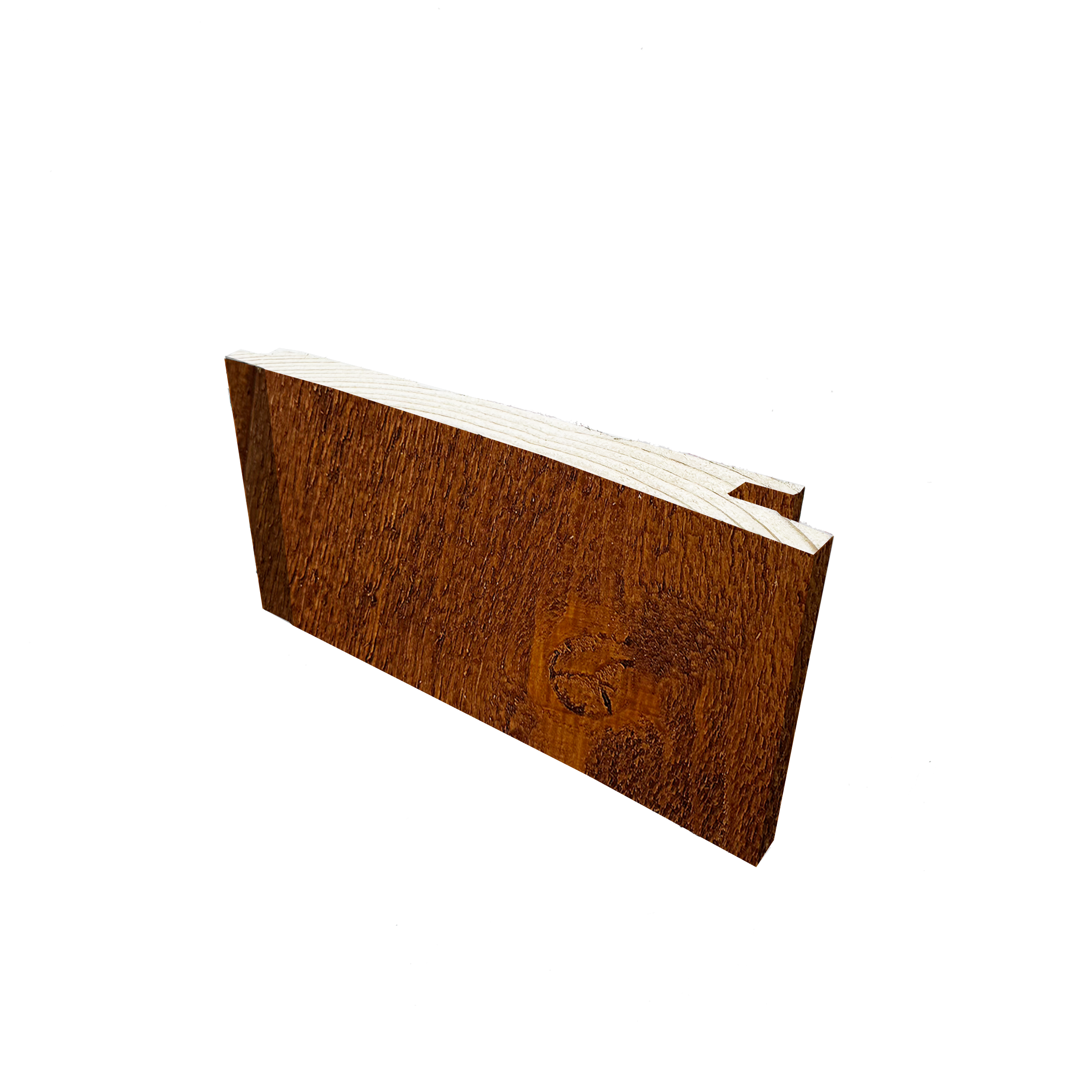 Maibec Siding EM+ Rabbeted/Textured 052 - Algonquin Amber 1 foot Sample-Default Title