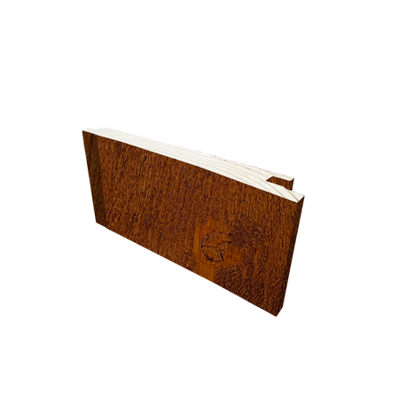 Maibec Siding EM+ Rabbeted/Textured 052 - Algonquin Amber 1 foot Sample-Default Title