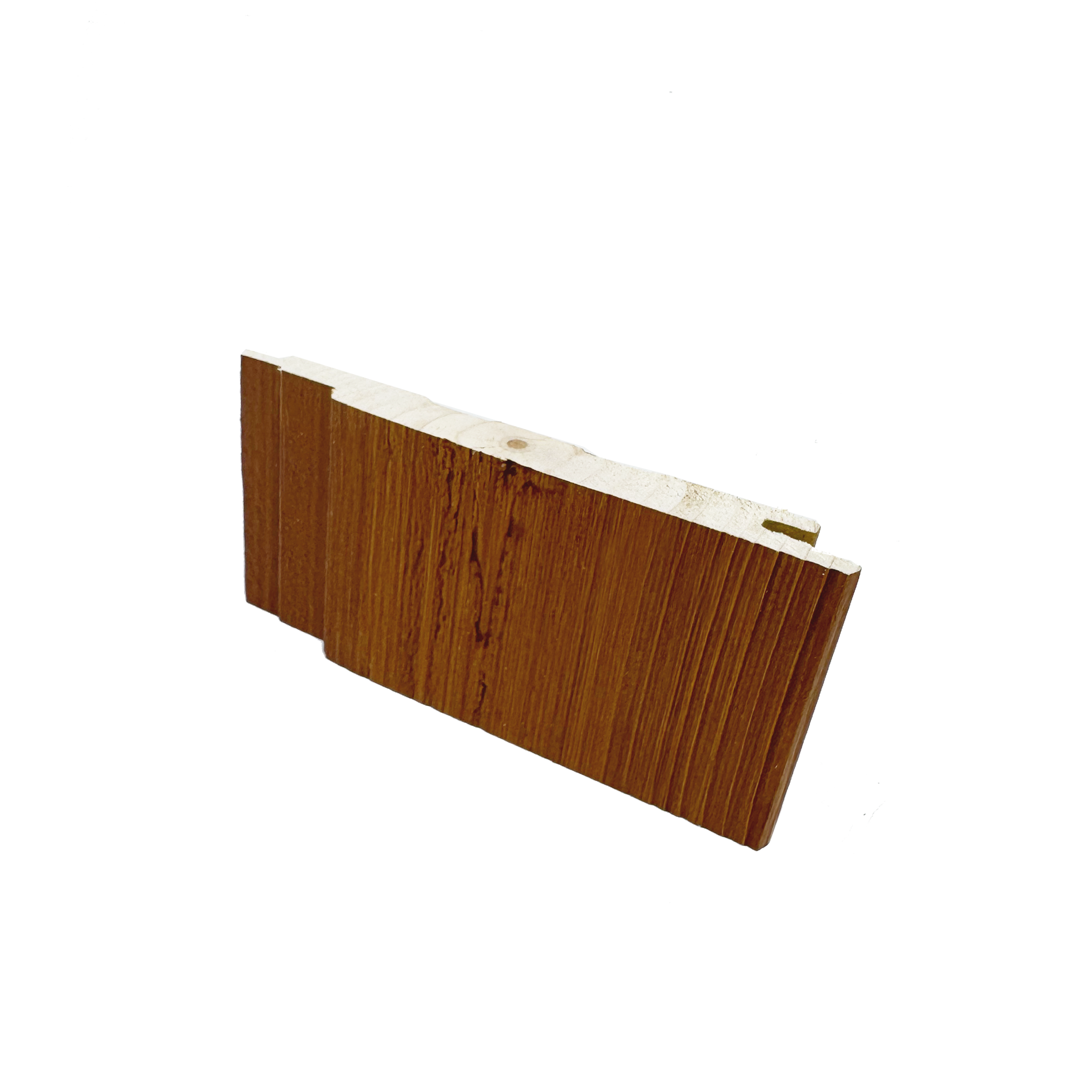 Maibec Siding EM+ Rabbeted/Brushed 052 - Algonquin Amber 1 foot Sample-Default Title