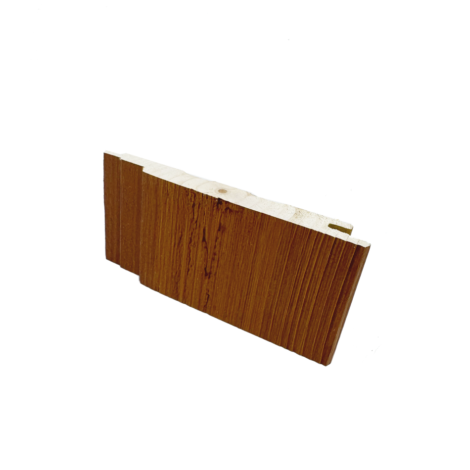 Maibec Siding EM+ Rabbeted/Brushed 052 - Algonquin Amber 1 foot Sample-Default Title
