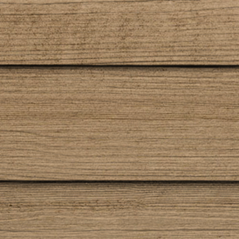 Maibec Express EM+ Genuine Wood Siding in 063 - Sunkissed Beige-Brushed-Rabbeted Bevel-1 x6