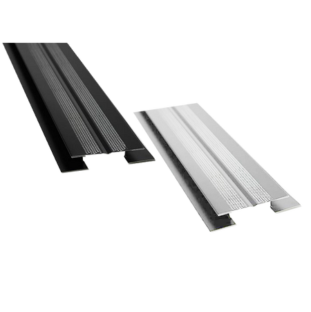 Maibec Ventilated Strips for soffits-Black-10'