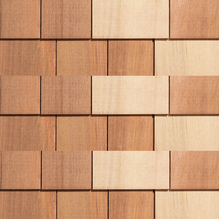 Maibec Genuine Wood Stave Lake Western Red Cedar shingles-R&R Regular-25sqft / 1/2 carton-Custom Color