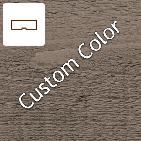 Maibec Skirt board-Custom Color (Natural Tones)-Textured-2in x 7in