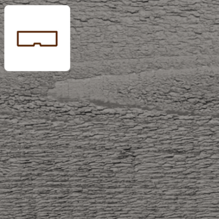 Maibec Express EM+ Genuine Wood Siding in 014 - Lamosite-Textured-Rabbeted Bevel-1 x6