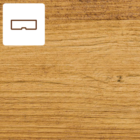 Maibec Skirt board-Algonquin Amber 052 (Maibec)-Textured-2in x 7in