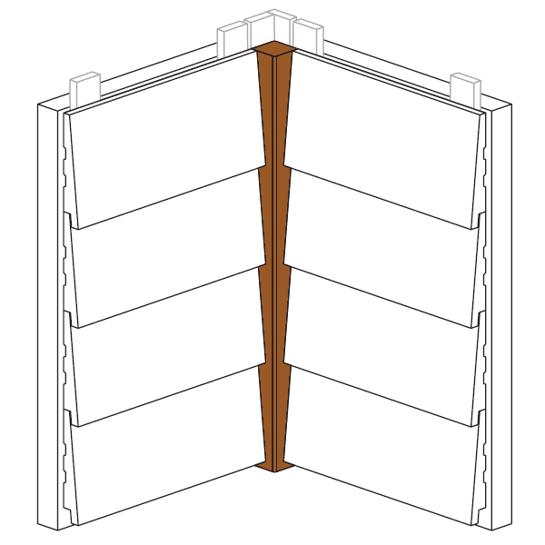 Maibec Express EM+ Genuine Wood Siding in 052 - Algonquin Amber-Brushed-2in Trim-5/4 x 6
