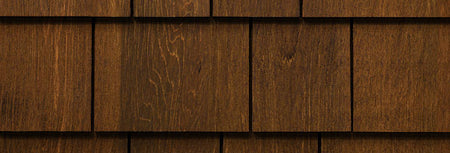 Maibec Genuine Wood Stave Lake Western Red Cedar shingles-R&R Regular-25sqft / 1/2 carton-Dark Gray H2BO (Maibec)