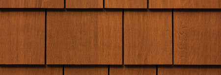 Maibec Genuine Wood Stave Lake Western Red Cedar shingles-R&R Regular-25sqft / 1/2 carton-Jamaican Pepper (Maibec)