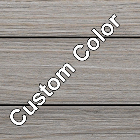 Maibec EM+ Genuine Wood Custom Color 1x6 Siding-Natural Tones-Rabbeted Bevel-Brushed