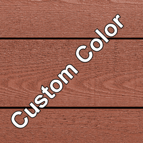 Maibec EM+ Genuine Wood Custom Color 1x6 Siding-Natural Tones-Modern-Textured