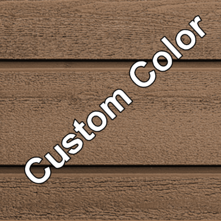 Maibec EM+ Genuine Wood Custom Color 1x6 Siding-2 Coat Solid-Modern-Brushed