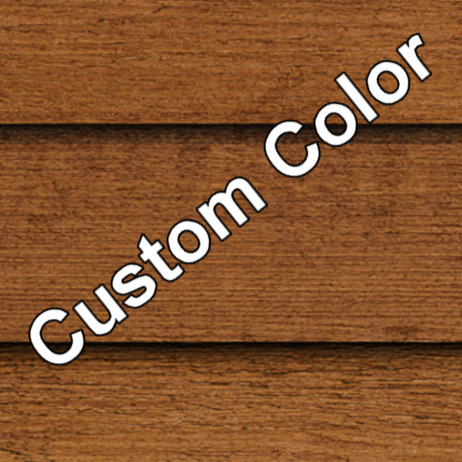Maibec EM+ Genuine Wood Custom Color 1x6 Siding-2 Coat Solid-Rabbeted Bevel-Textured