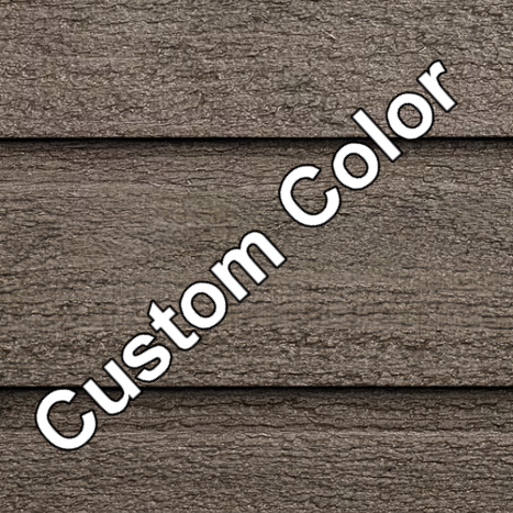 Maibec EM+ Genuine Wood Custom Color 1x6 Siding-Natural Tones-Channel-Textured
