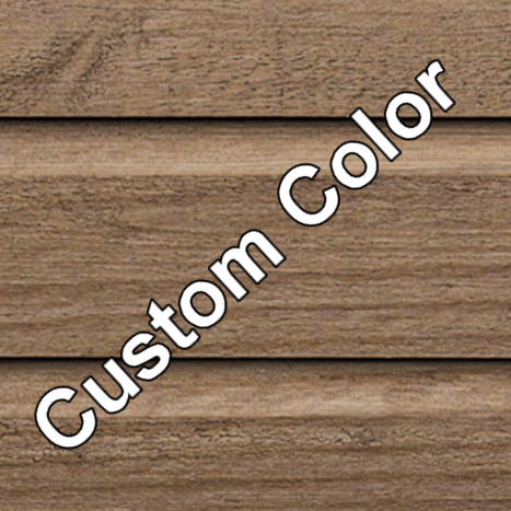 Maibec EM+ Genuine Wood Custom Color 1x6 Siding-Natural Tones-Cove-Textured