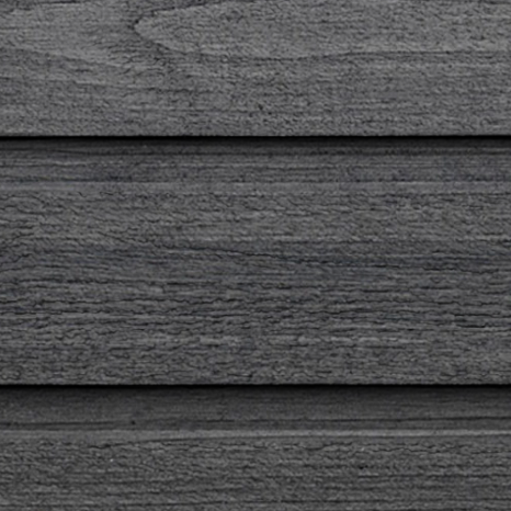 Maibec EM+ Genuine Wood Siding in 058 - Coastal Charcoal-Textured-Channel-1 x 6