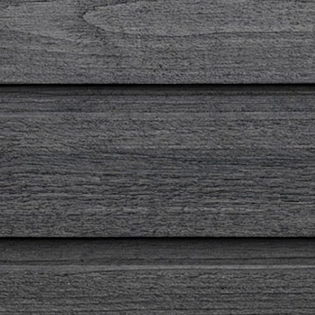 Maibec EM+ Genuine Wood Siding in 058 - Coastal Charcoal-Textured-Channel-1 x 6