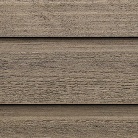 Maibec EM+ Genuine Wood Siding in 062 - Meadow Greige-Textured-Channel-1 x 6