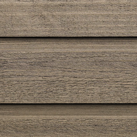 Maibec EM+ Genuine Wood Siding in 062 - Meadow Greige-Textured-Channel-1 x 6
