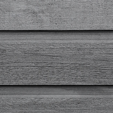 Maibec EM+ Genuine Wood Siding in 059 - Ocean Spray Silver-Textured-Channel-1 x 6