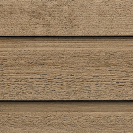 Maibec EM+ Genuine Wood Siding in 063 - Sunkissed Beige-Textured-Channel-1 x 6