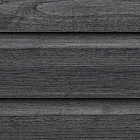 Maibec EM+ Genuine Wood Siding in 058 - Coastal Charcoal-Textured-Cove-1 x 6