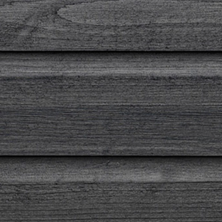Maibec EM+ Genuine Wood Siding in 058 - Coastal Charcoal-Textured-Cove-1 x 6