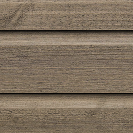 Maibec EM+ Genuine Wood Siding in 062 - Meadow Greige-Textured-Cove-1 x 6