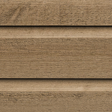Maibec EM+ Genuine Wood Siding in 063 - Sunkissed Beige-Textured-Cove-1 x 6