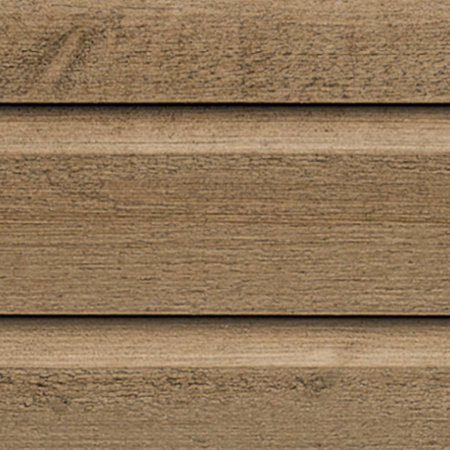 Maibec EM+ Genuine Wood Siding in 063 - Sunkissed Beige-Textured-Cove-1 x 6