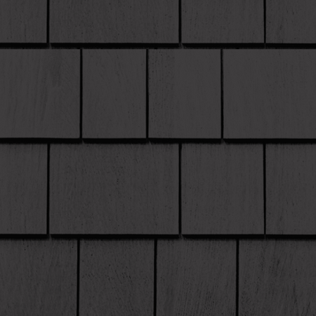 Maibec Express Genuine Wood Shingles in 399 - Black-Chatham-25 sq.ft. BOX