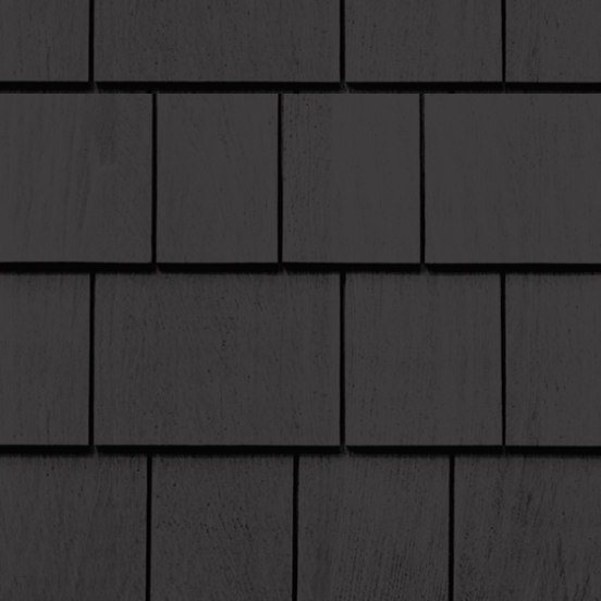 Maibec Express Genuine Wood Shingles in 399 - Black-Chatham-25 sq.ft. BOX