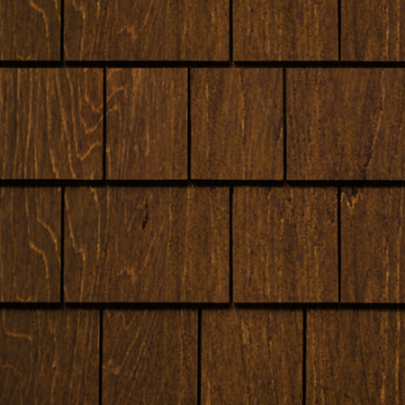 Maibec Express Genuine Wood Shingles in Burnt Ginger-Chatham-25 sq.ft. BOX