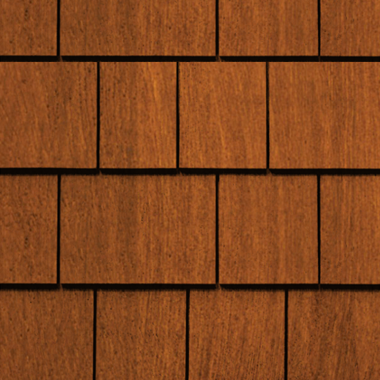 Maibec Express Genuine Wood Shingles in Cinnamon-Chatham-25 sq.ft. BOX