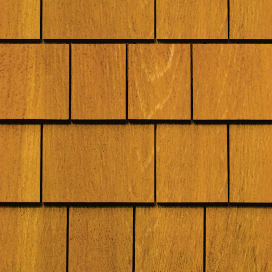 Maibec Genuine Wood Shingles in Golden Curry-Chatham-25 sq.ft. BOX